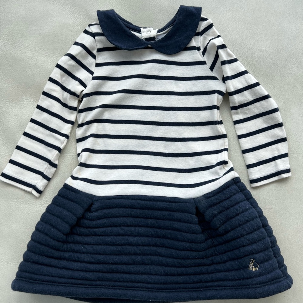 Petit Bateau Baby Girl Dress